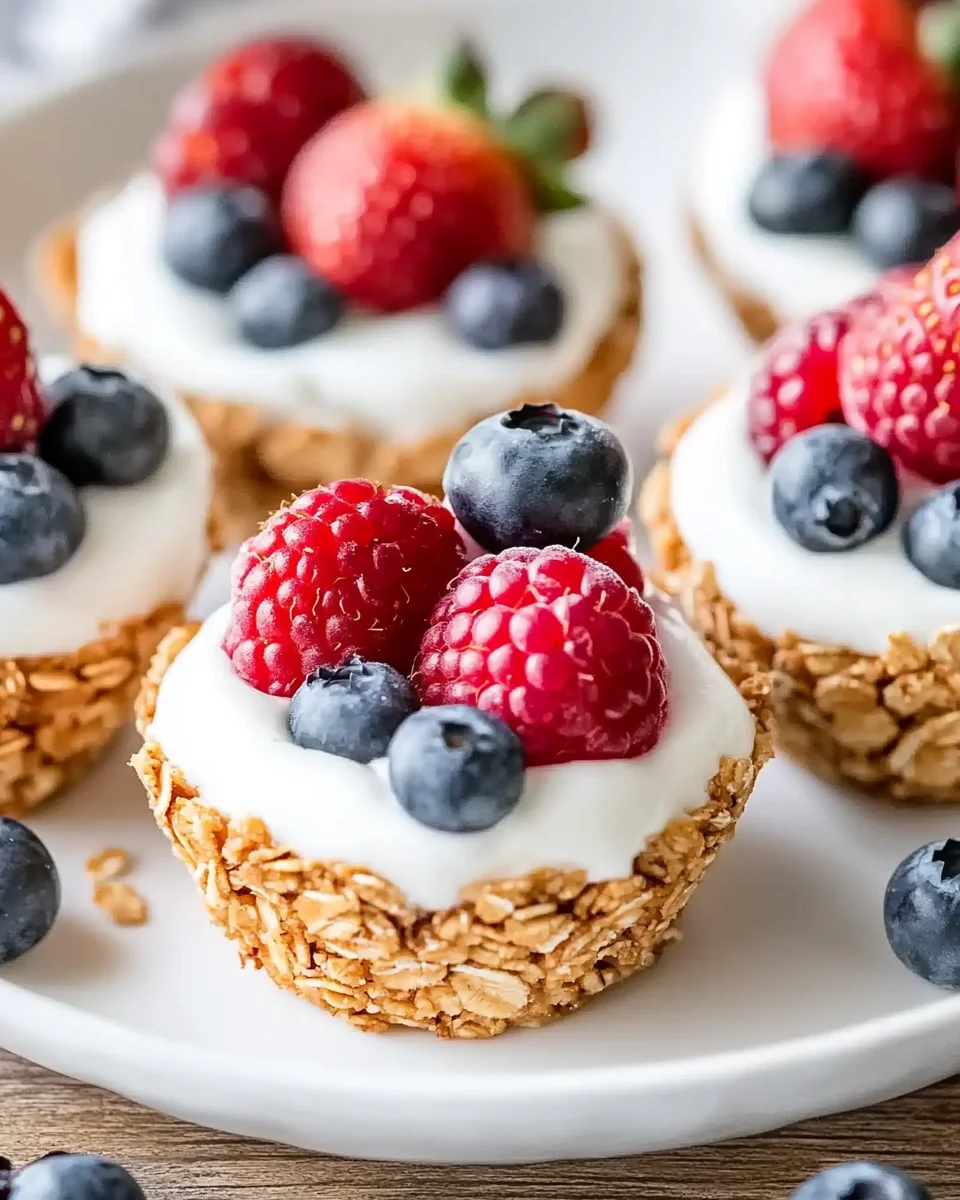 Frozen Yogurt Granola Cups 16 Frozen