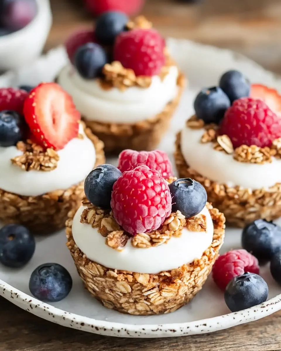 Homepage 4 Frozen Yogurt Granola Cups