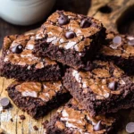 Fudgy Chewy Browkies (Brookies)
