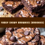 Fudgy Chewy Browkies (Brookies) 23 Pinterest Hidden Image