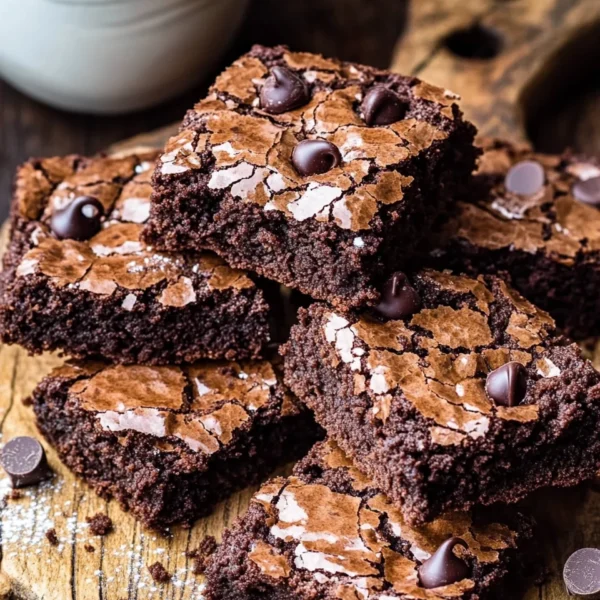 Fudgy Chewy Browkies (Brookies)