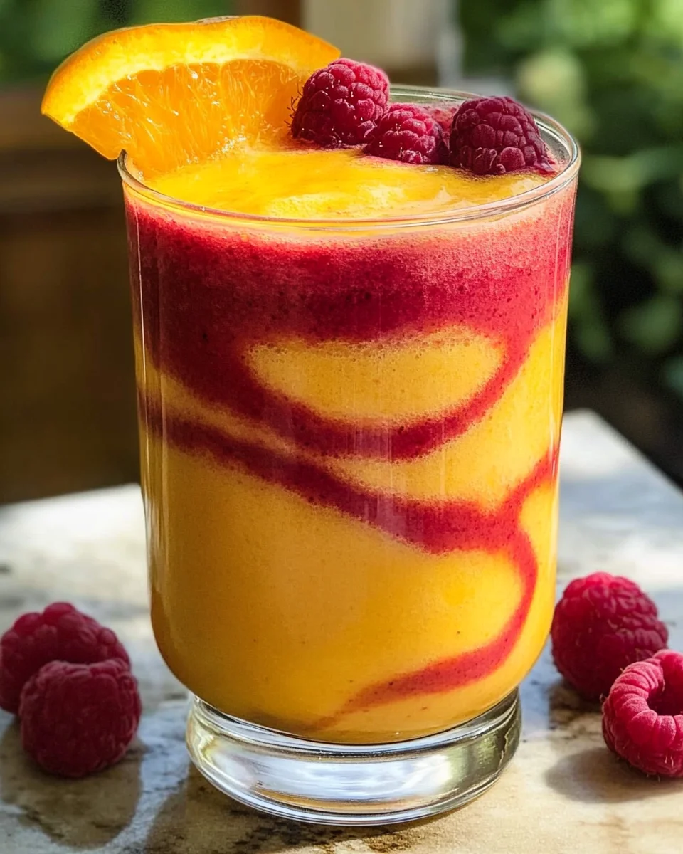 Golden Peach Sunrise Smoothie 20 Golden