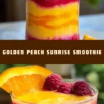 Golden Peach Sunrise Smoothie 19 Pinterest Hidden Image