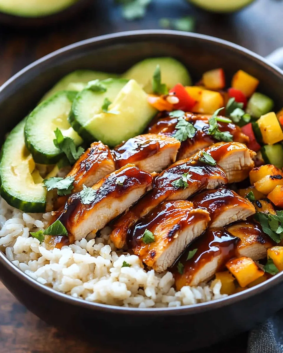 Homepage 5 Honey BBQ Chicken Rice Bowl