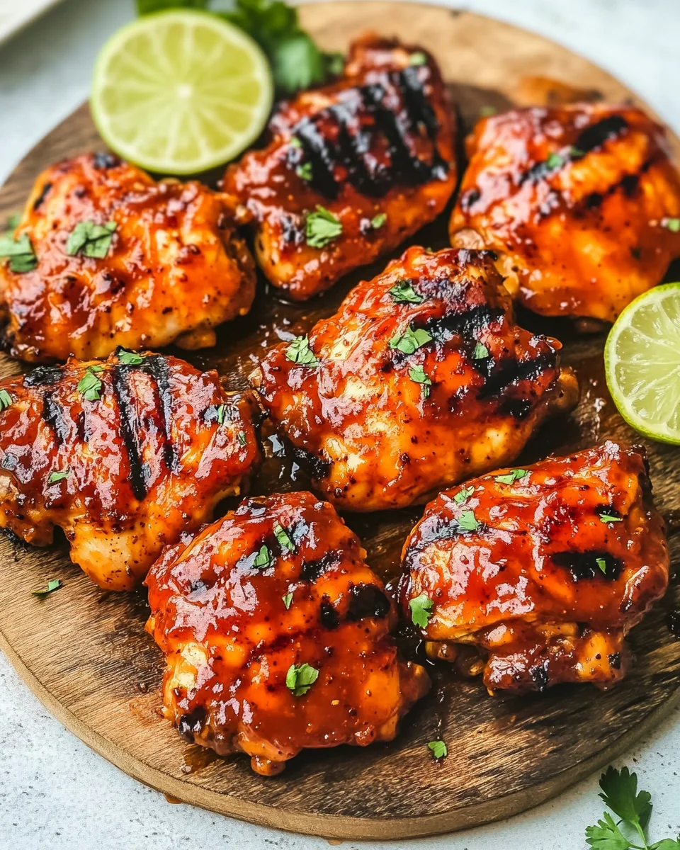 Honey Chipotle BBQ Chicken