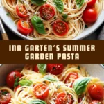 Ina Garten’s Summer Garden Pasta 15 Pinterest Hidden Image