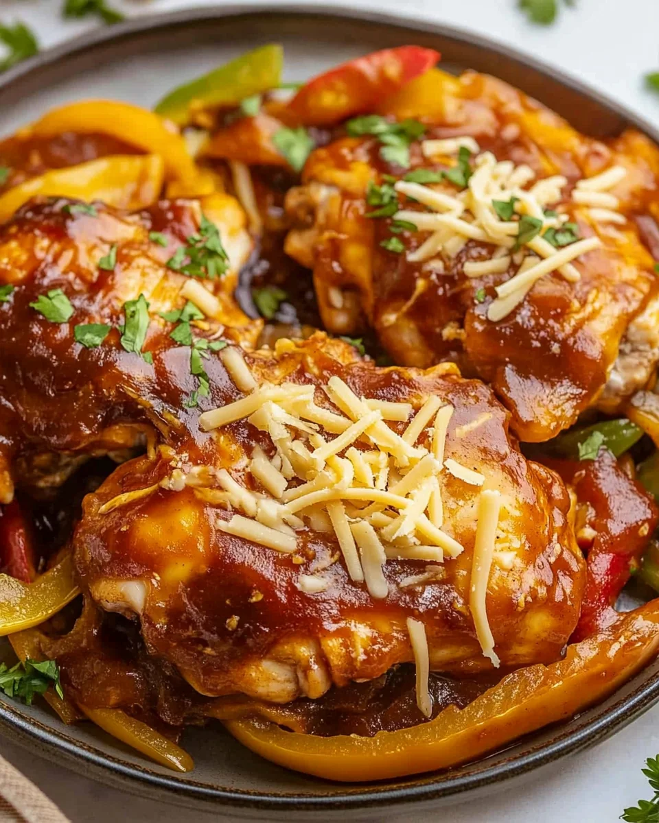 Low Carb BBQ Chicken Thighs 13 Low
