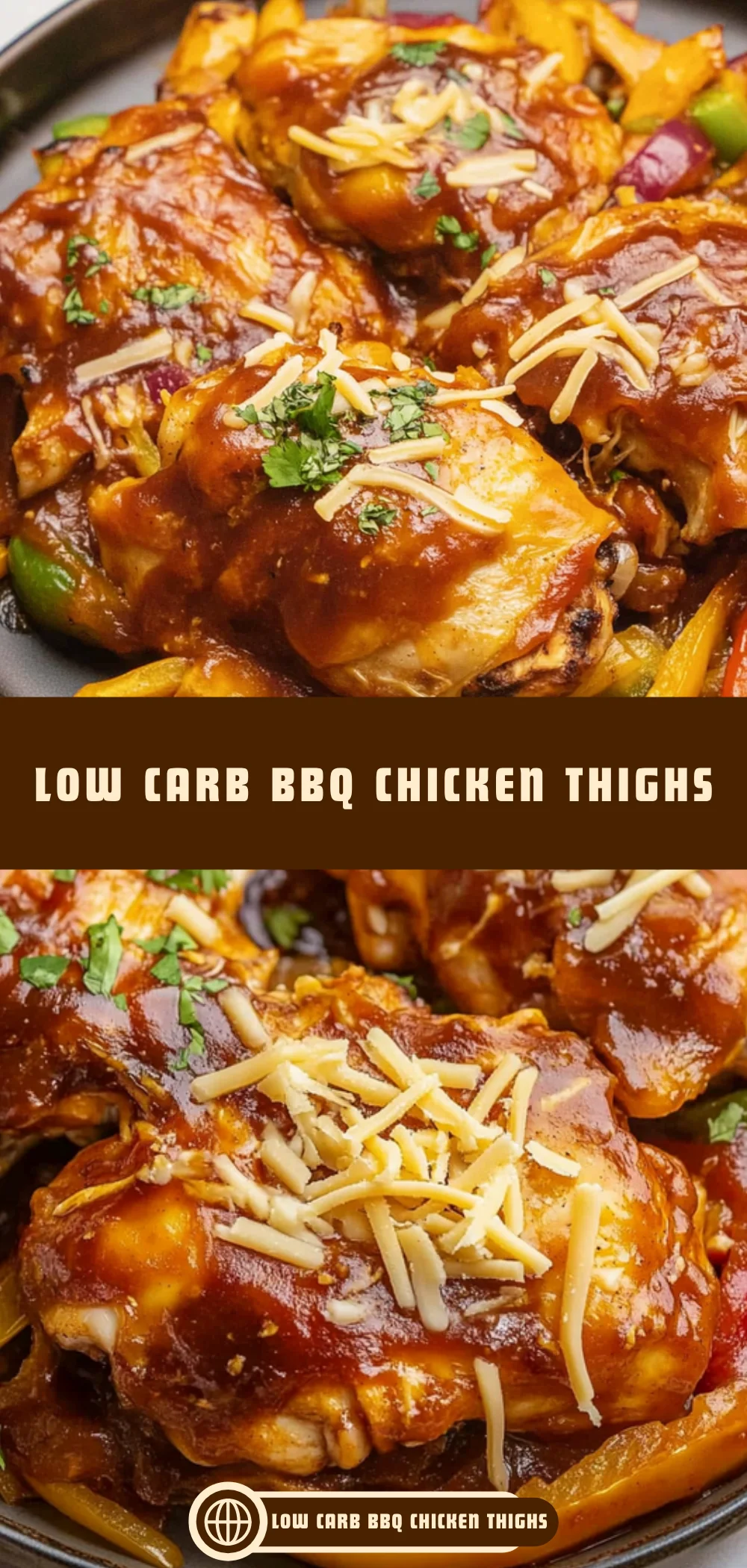 Low Carb BBQ Chicken Thighs 12 Pinterest Hidden Image