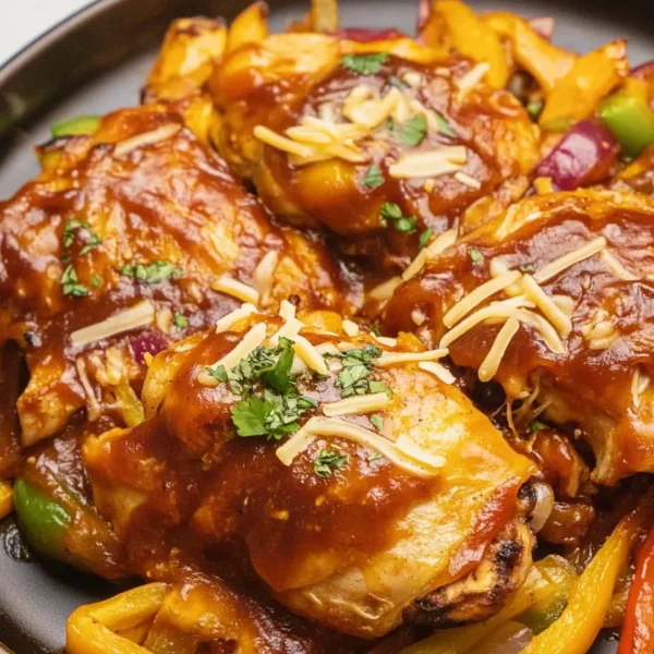 Low Carb BBQ Chicken Thighs