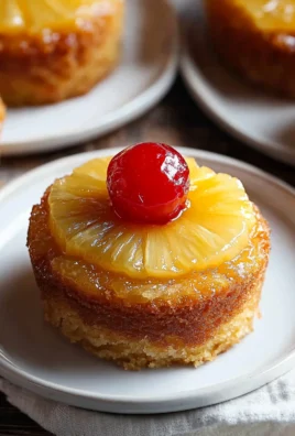 Mini Pineapple Upside Down Cakes