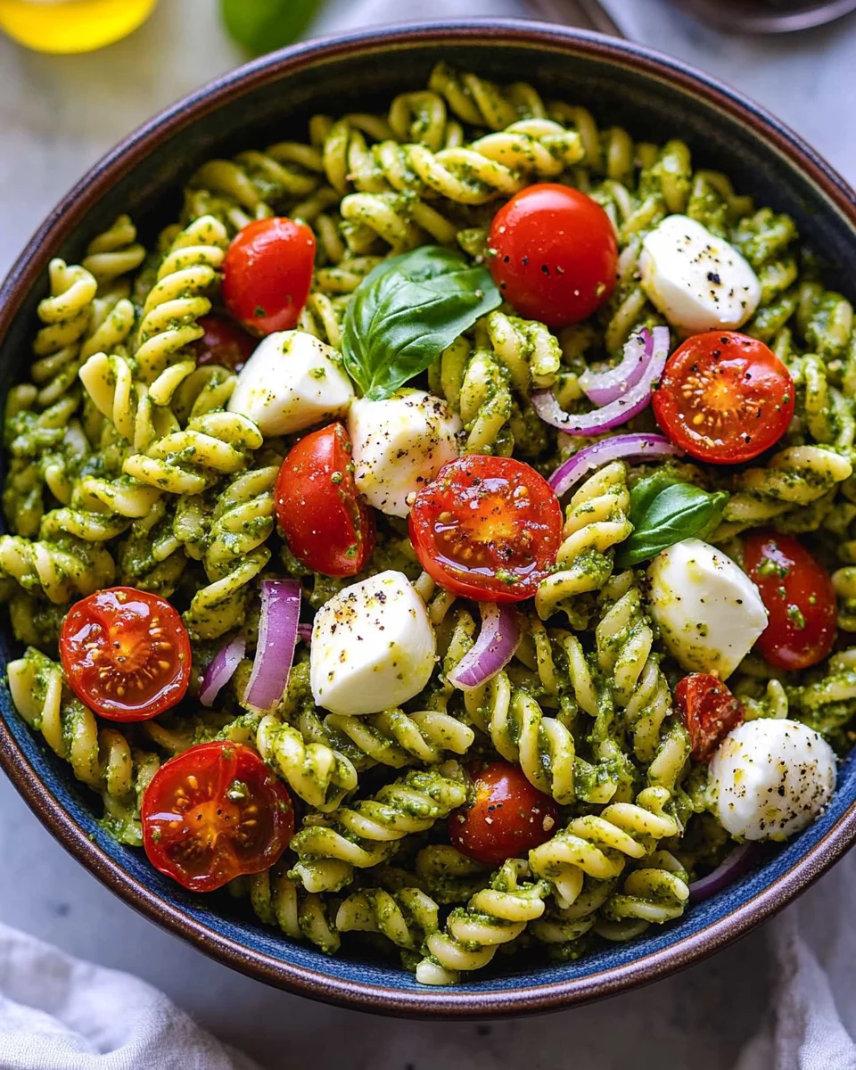 Pesto Pasta Salad 21 Pesto