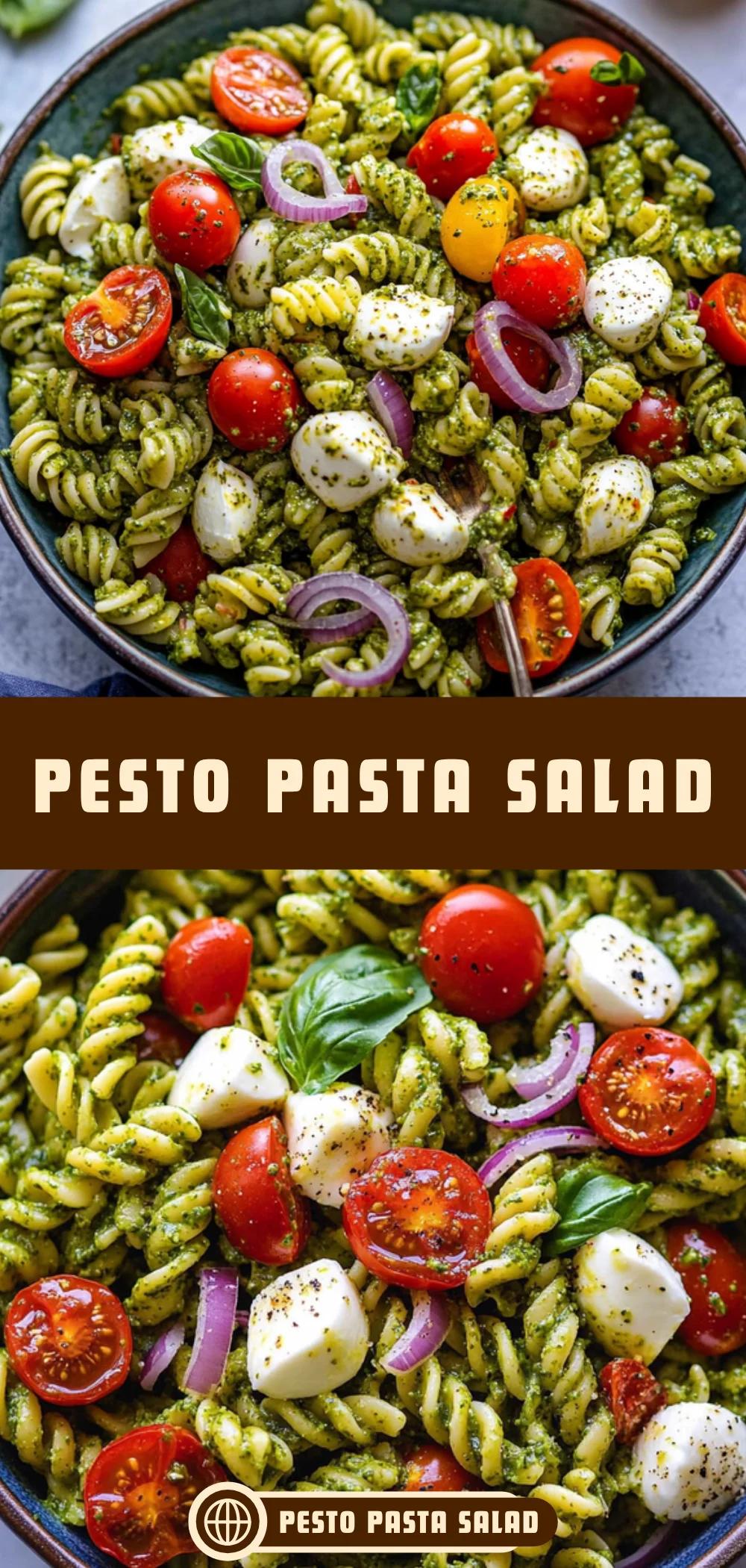 Pesto Pasta Salad 20 Pinterest Hidden Image