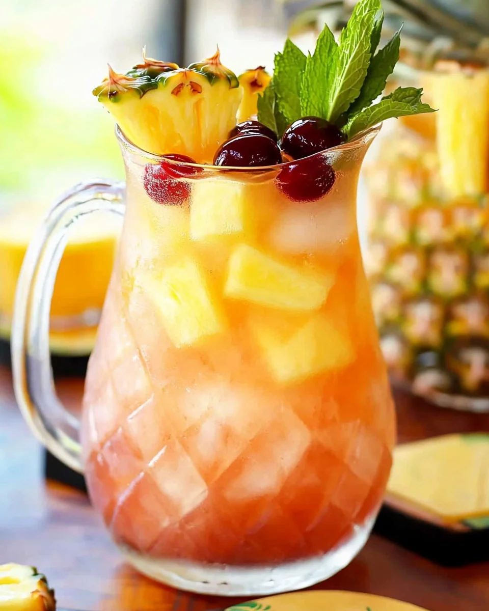 Piña Colada Sangria 15 Piña