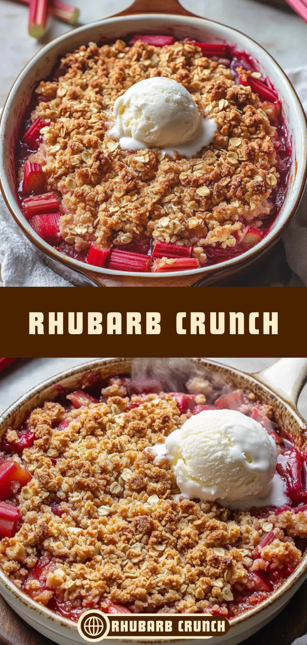 Rhubarb Crunch 20 Pinterest Hidden Image