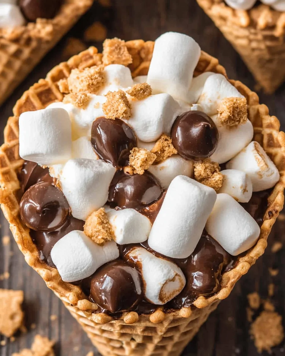 S’Mores Cones 11 S’Mores
