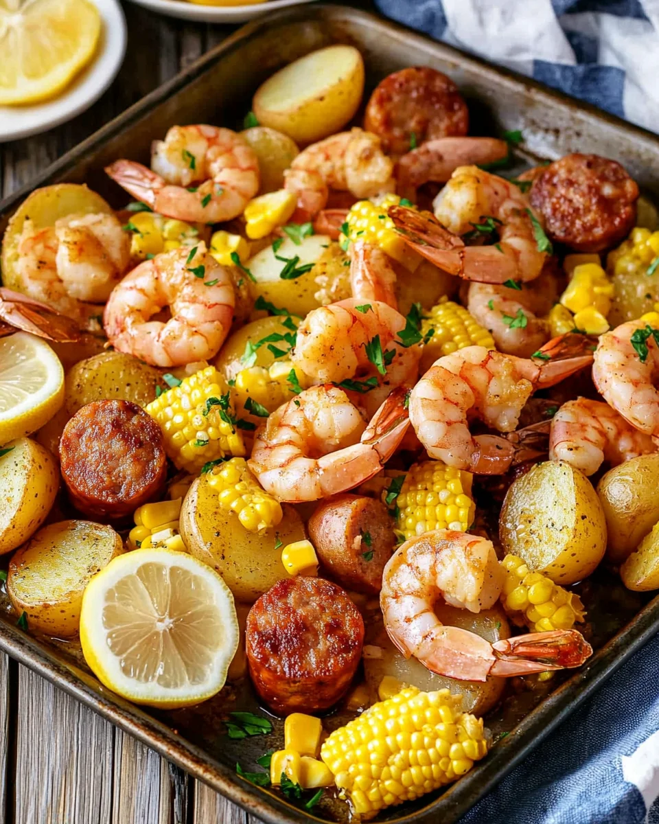 Sheet Pan Shrimp Boil 18 Sheet