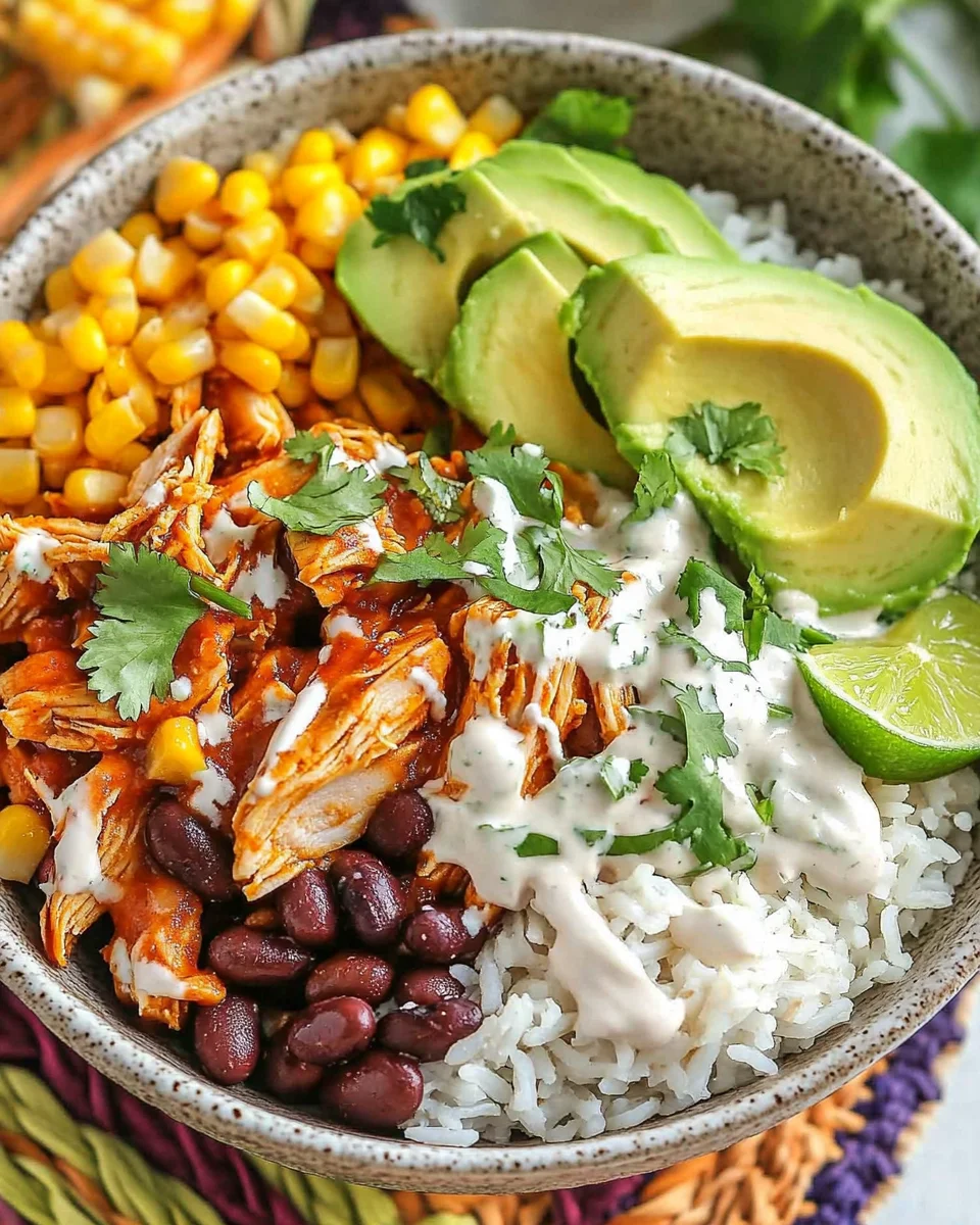 Homepage 6 Slow Cooker Chicken Burrito Bowl