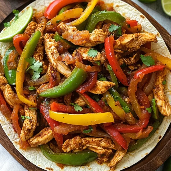 Slow Cooker Chicken Fajitas