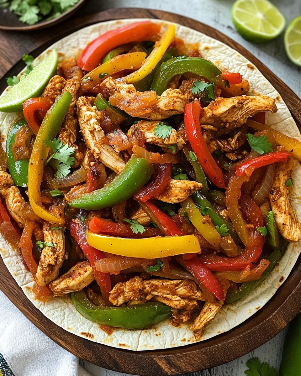 Homepage 6 Slow Cooker Chicken Fajitas