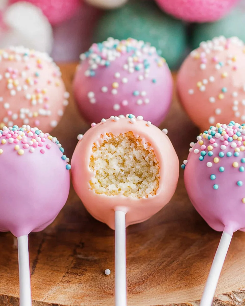 Starbucks Copycat Birthday Cake Pops