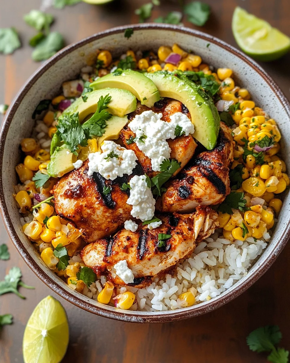 Street Corn Chicken Rice Bowl 20 Street