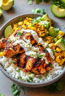 Street Corn Chicken Rice Bowl