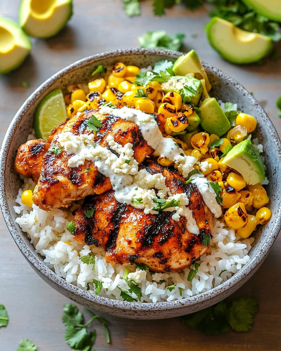 Homepage 7 Street Corn Chicken Rice Bowl