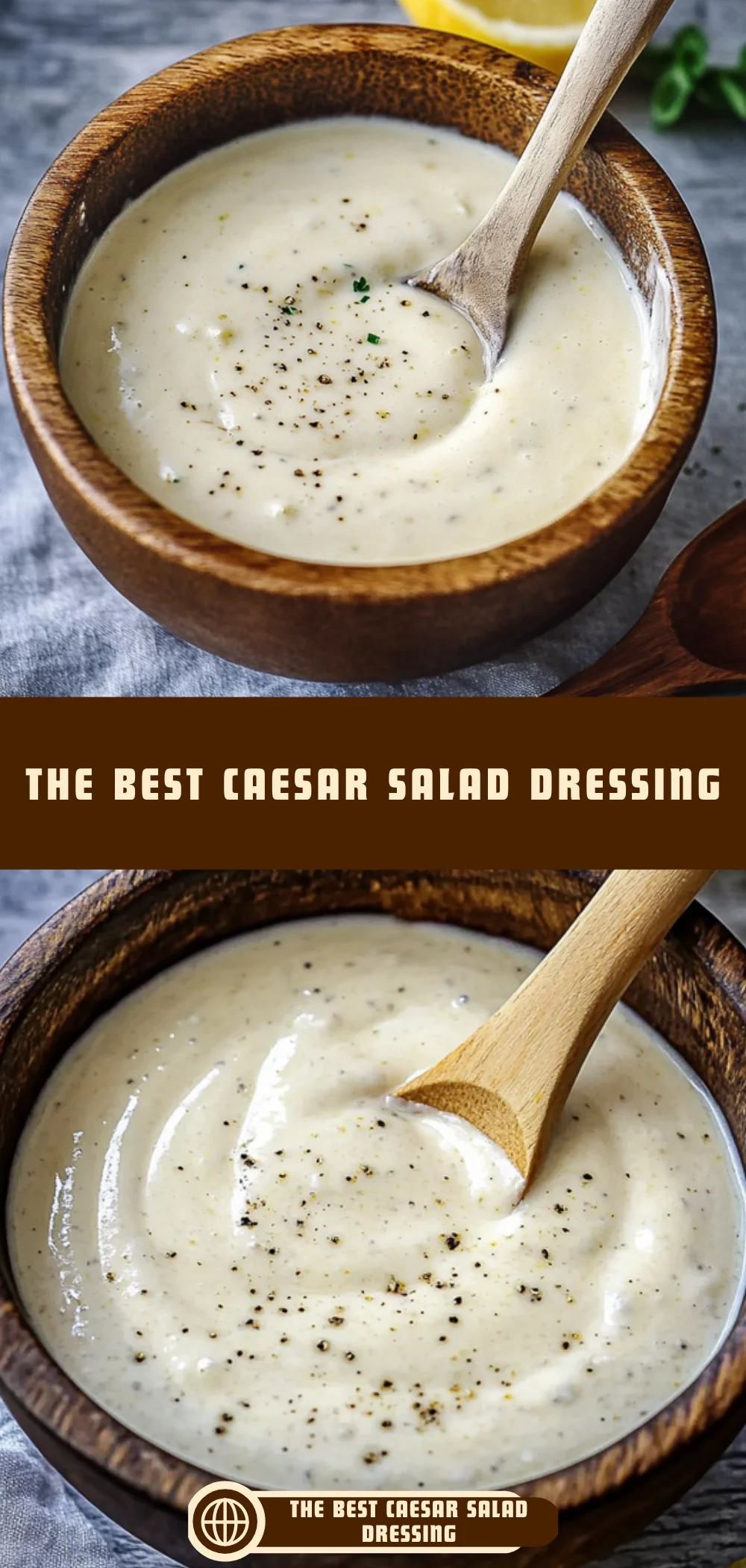The Best Caesar Salad Dressing 16 Pinterest Hidden Image