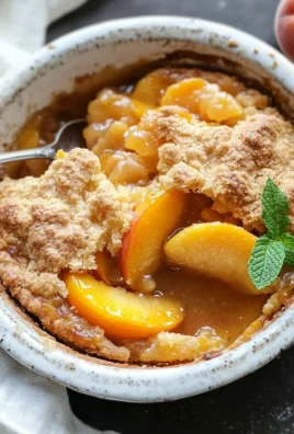 The Easiest Southern Peach Cobbler