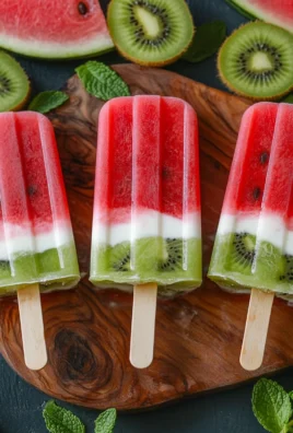 Watermelon Popsicles