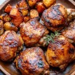 30-min Oven Baked Boneless Skinless Chicken Thighs