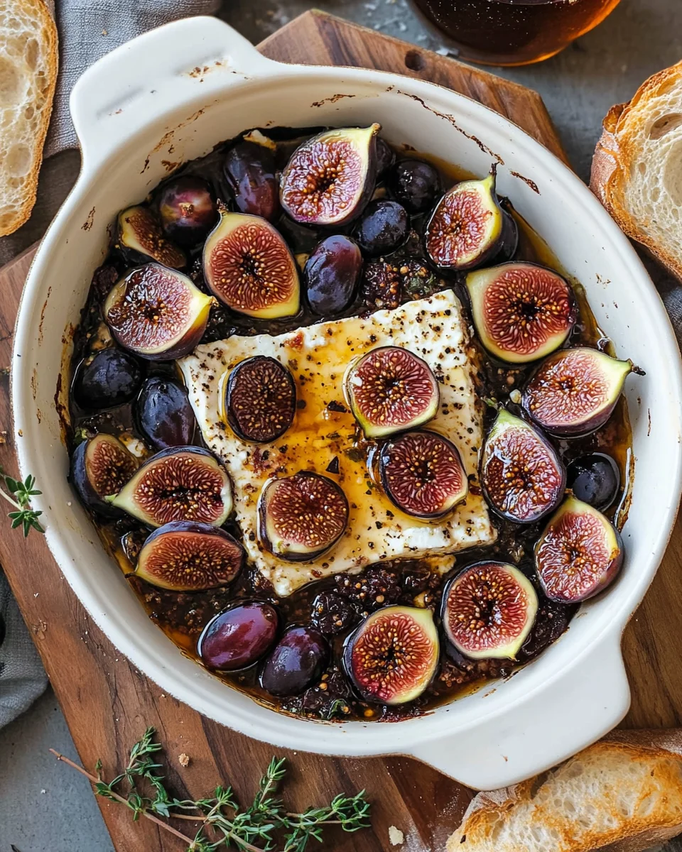 Baked Feta and Figs
