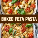 Baked Feta Pasta 19 Pinterest Hidden Image