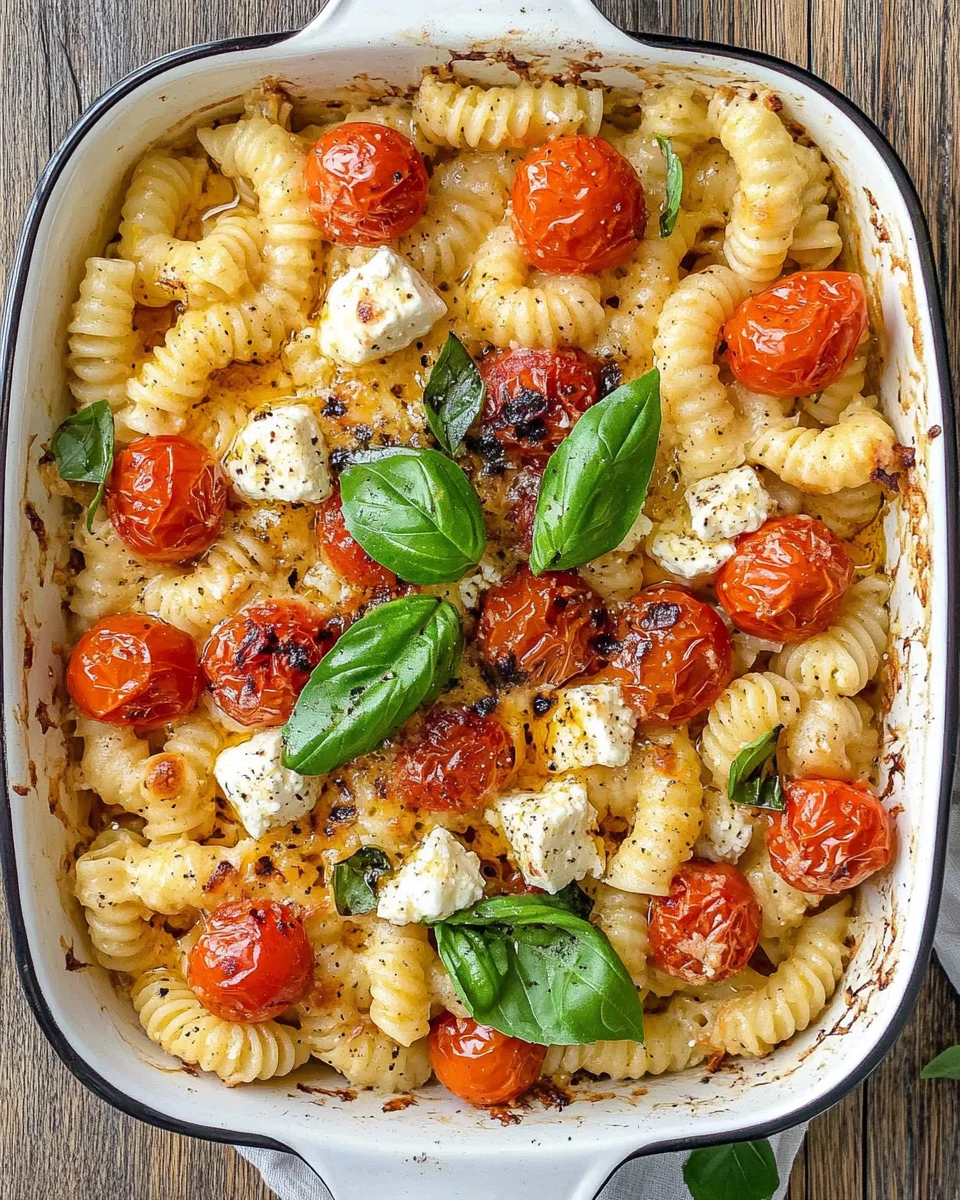 Baked Feta Pasta