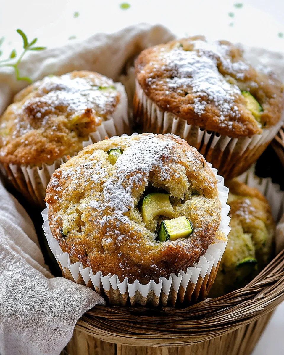 Banana Zucchini Muffins 26 Banana