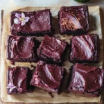 Beetroot Brownies with a Chocolate Avocado Frosting