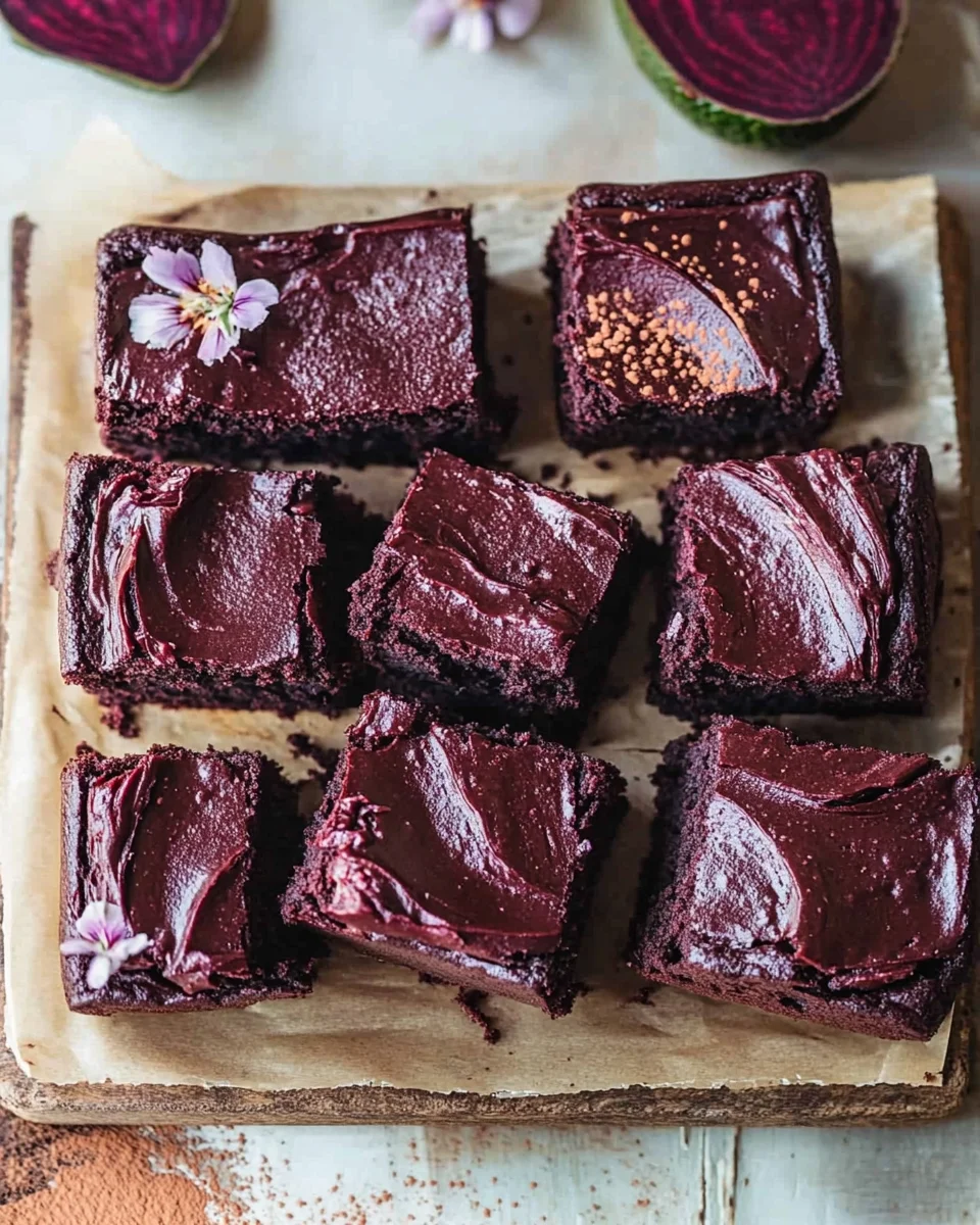 Homepage 1 Beetroot Brownies with a Chocolate Avocado Frosting