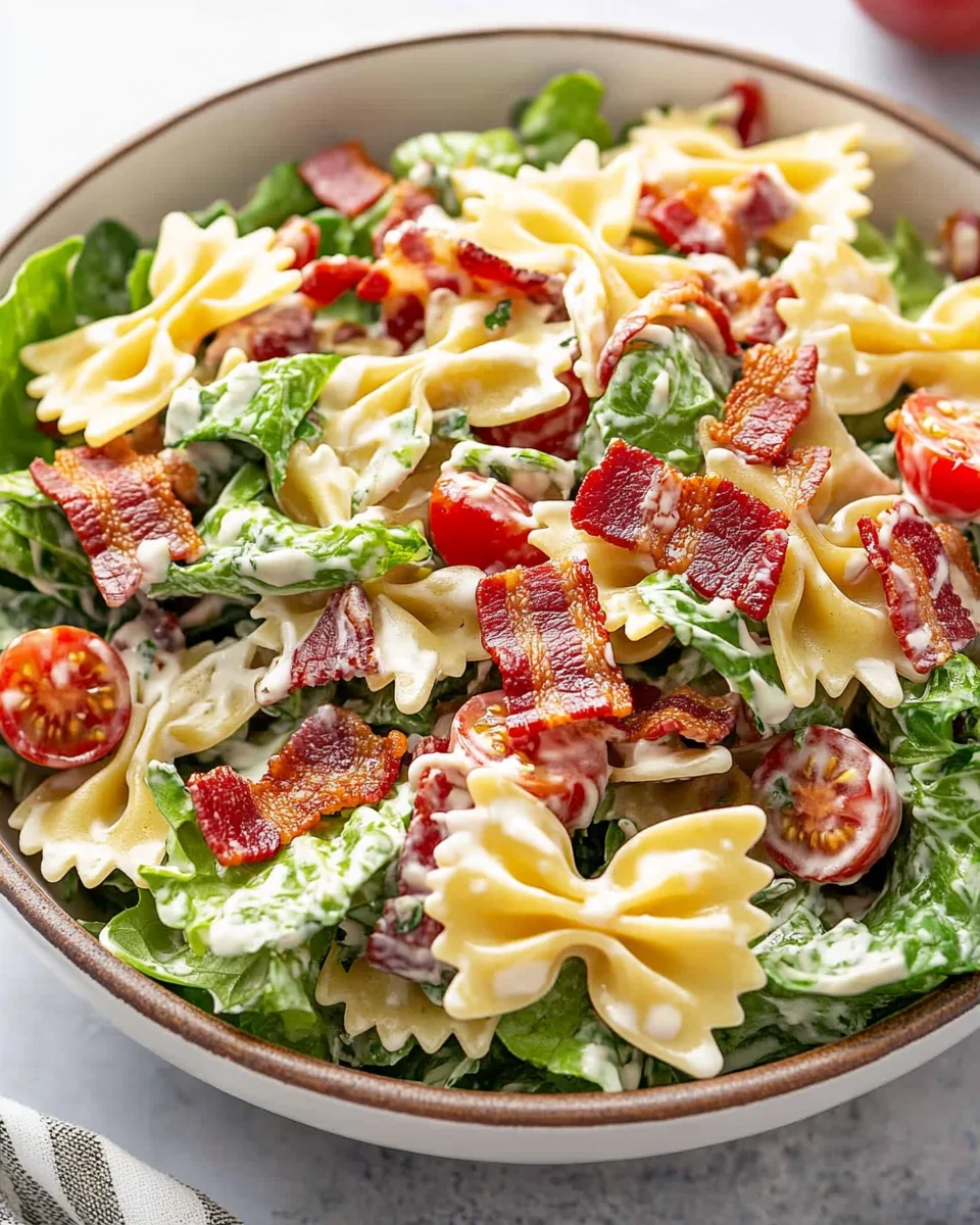 BLT Pasta Salad 17 BLT