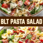BLT Pasta Salad 15 Pinterest Hidden Image