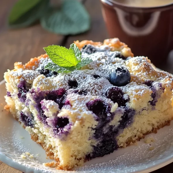 Blueberry Breakfast Cake