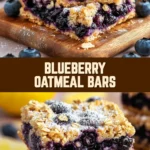 Blueberry Oatmeal Bars 19 Pinterest Hidden Image
