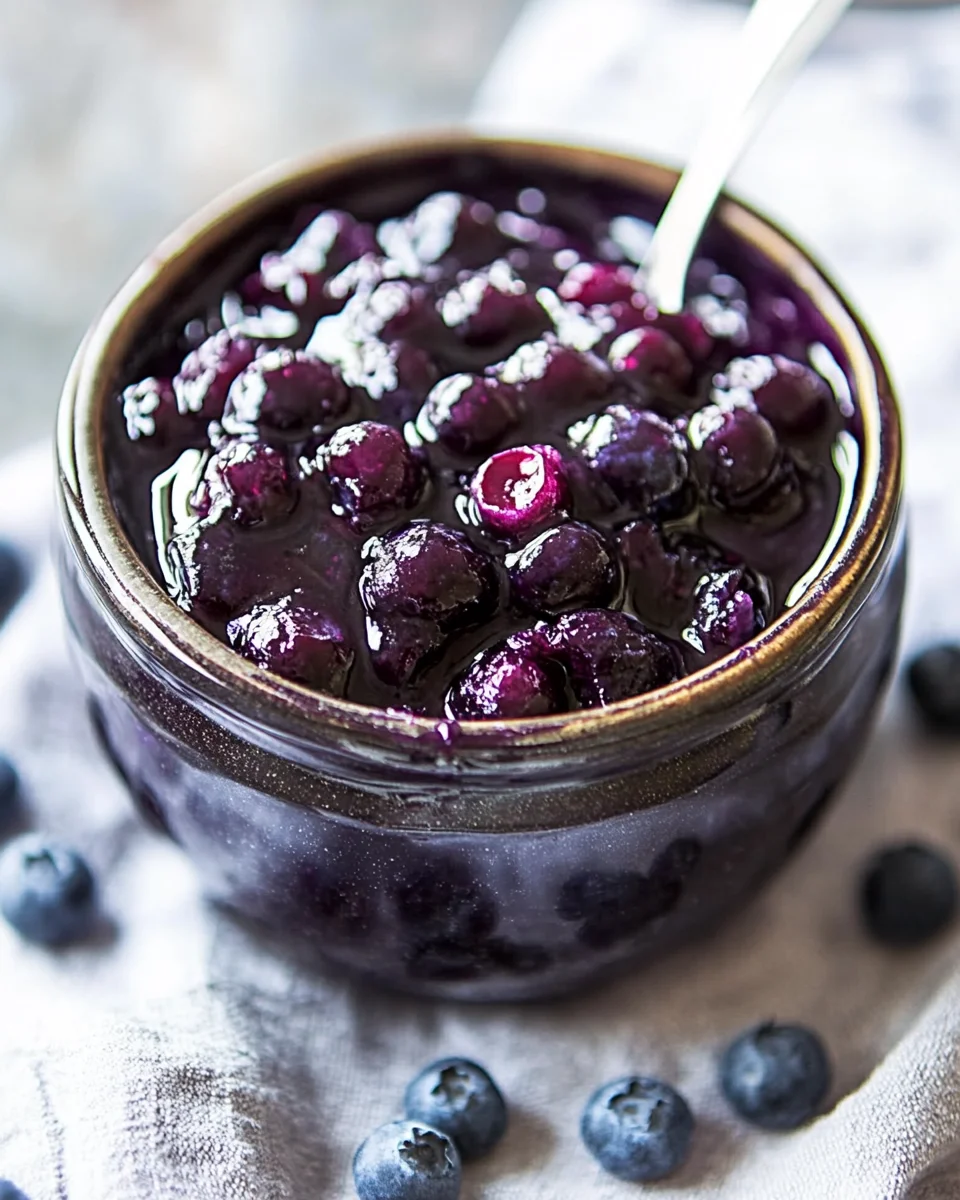 Blueberry Pie Filling 17 Blueberry