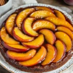 Bourbon Peach Upside-Down Cake