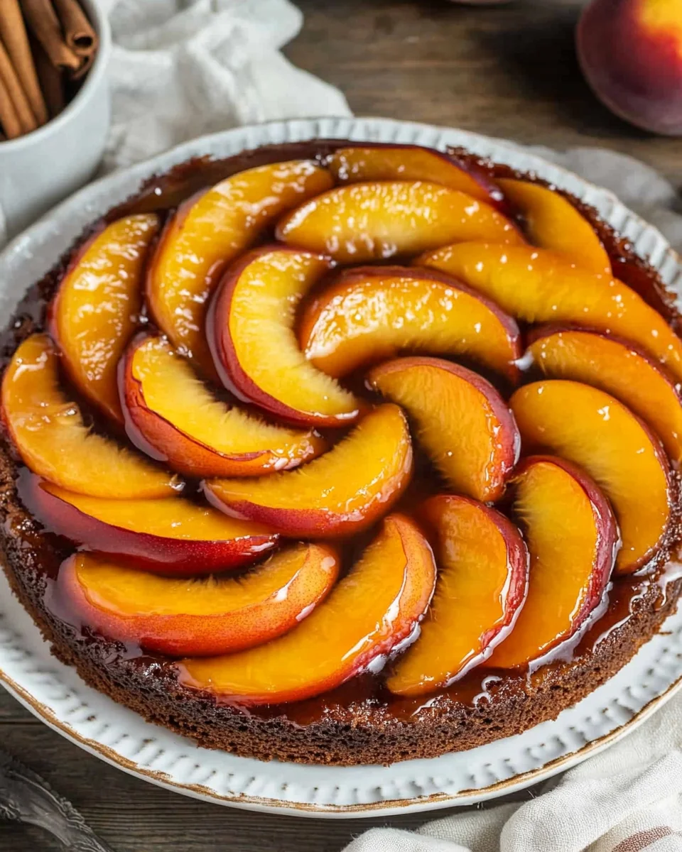 Homepage 2 Bourbon Peach Upside-Down Cake