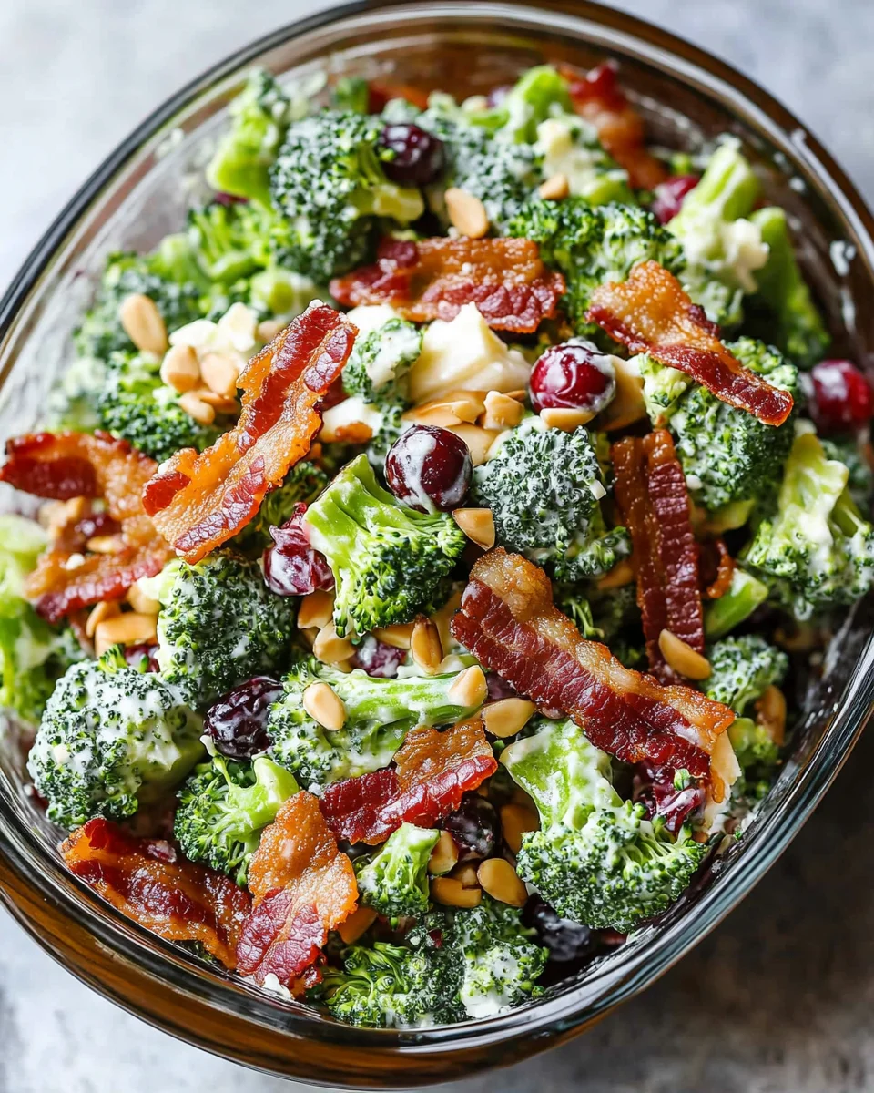 Broccoli Salad with Bacon Recipe 25 Broccoli