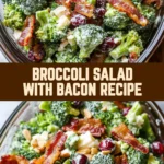 Broccoli Salad with Bacon Recipe 23 Pinterest Hidden Image