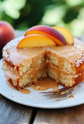 Brown Sugar Peach Cake 32 Brown Sugar Peach Cake