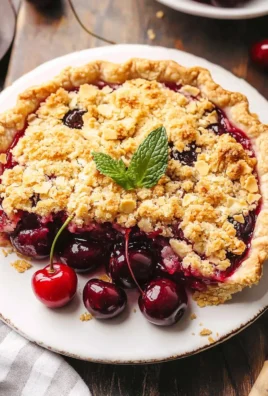 Cherry Crumble Pie 29 Cherry Crumble Pie