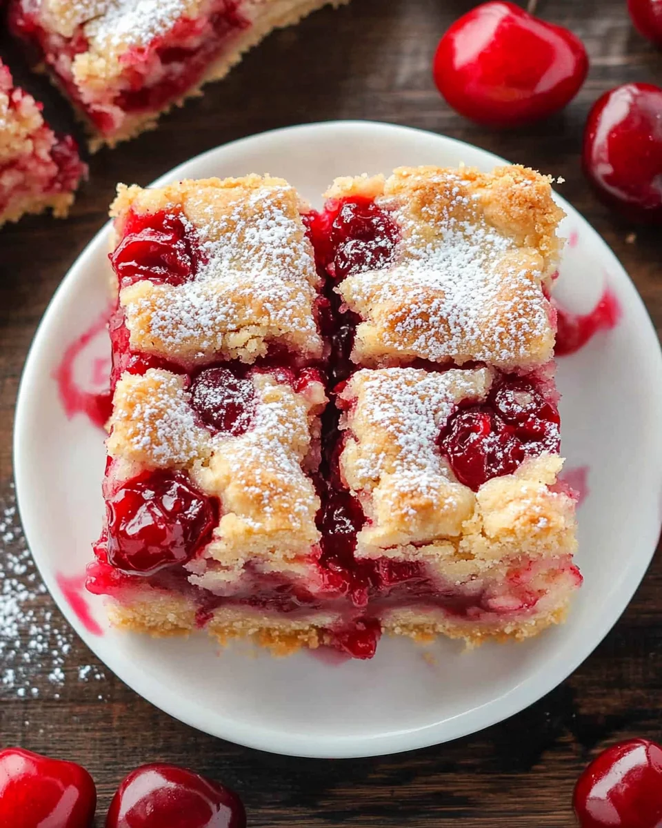 Cherry Pie Bars 26 Cherry Pie Bars