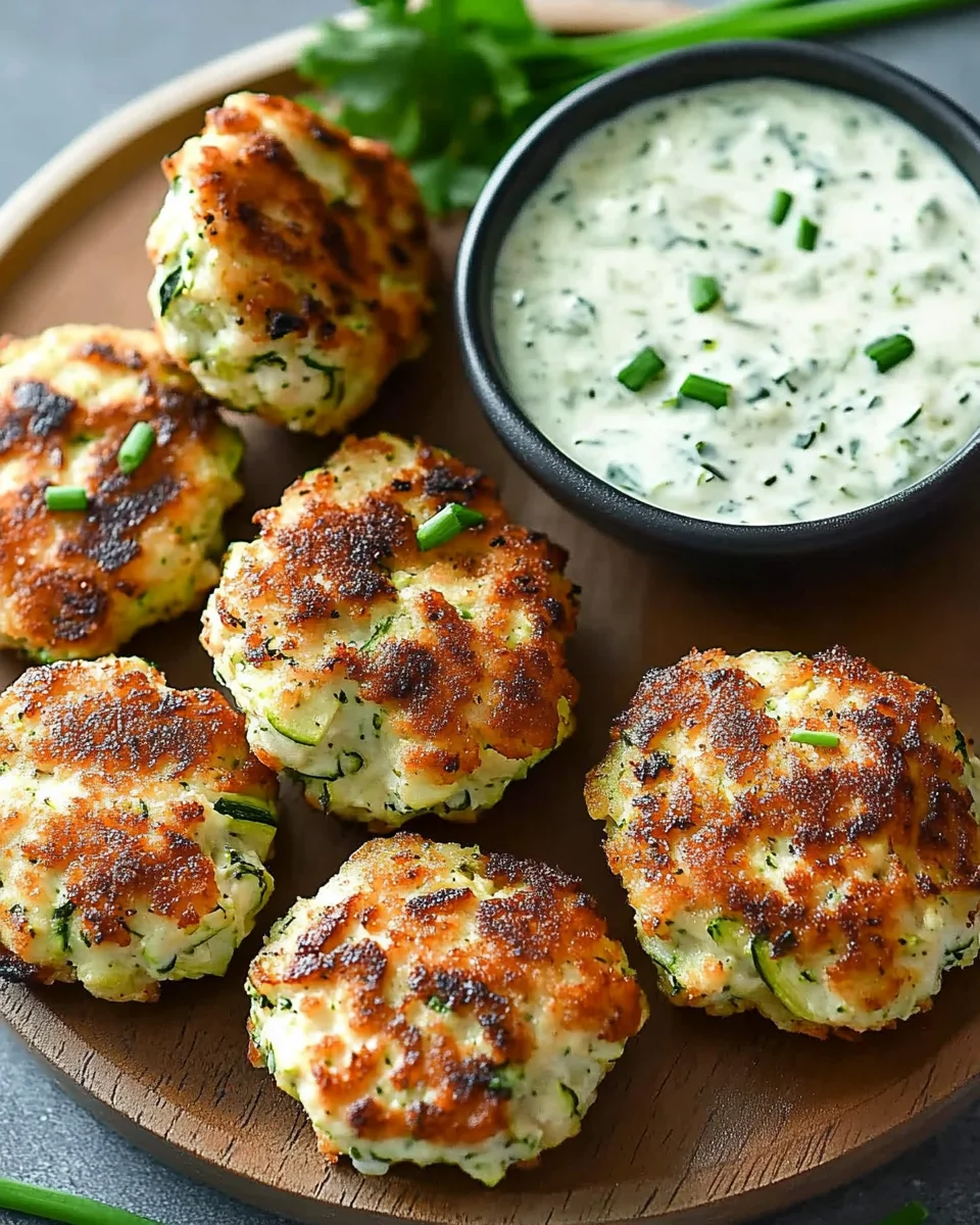 Chicken Zucchini Poppers 17 Chicken